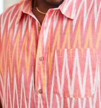 Load image into Gallery viewer, Golden Hour Ikat Shirt