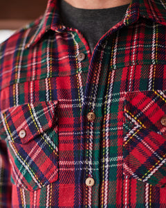 Highlands Plaid Wool Shirt Jacket