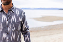 Load image into Gallery viewer, Glacier Mountain Ikat Shirt