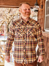 Load image into Gallery viewer, Golden Lodge Flannel Shirt
