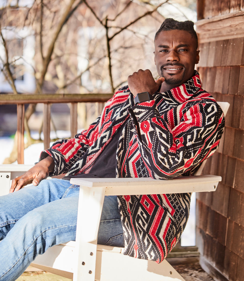 Rising Sun Jacquard Jacket – One World Brothers