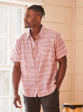 Load image into Gallery viewer, Tiger Trail Short Sleeve Ikat Shirt
