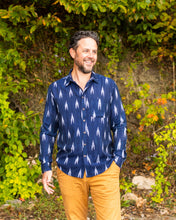 Load image into Gallery viewer, Rockets In Flight Ikat Shirt