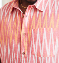 Load image into Gallery viewer, Golden Hour Ikat Shirt
