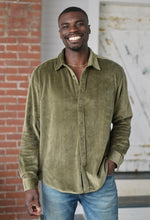 Load image into Gallery viewer, Shaken Not Stirred Velvet Shirt
