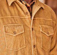 Load image into Gallery viewer, Academia Corduroy Shirt Jacket
