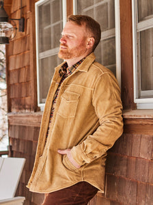 Academia Corduroy Shirt Jacket