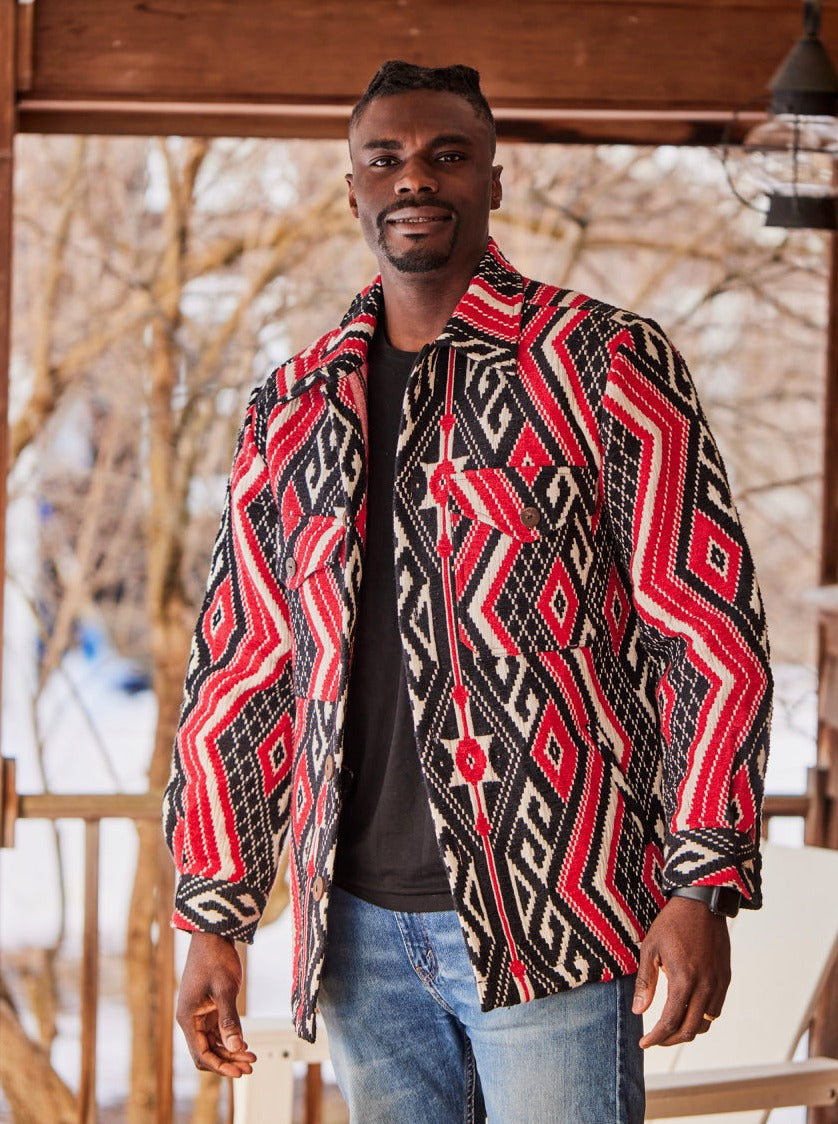 Rising Sun Jacquard Jacket – One World Brothers