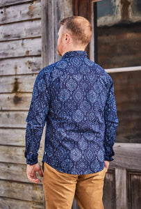 Seeds Of Life Indigo Shirt