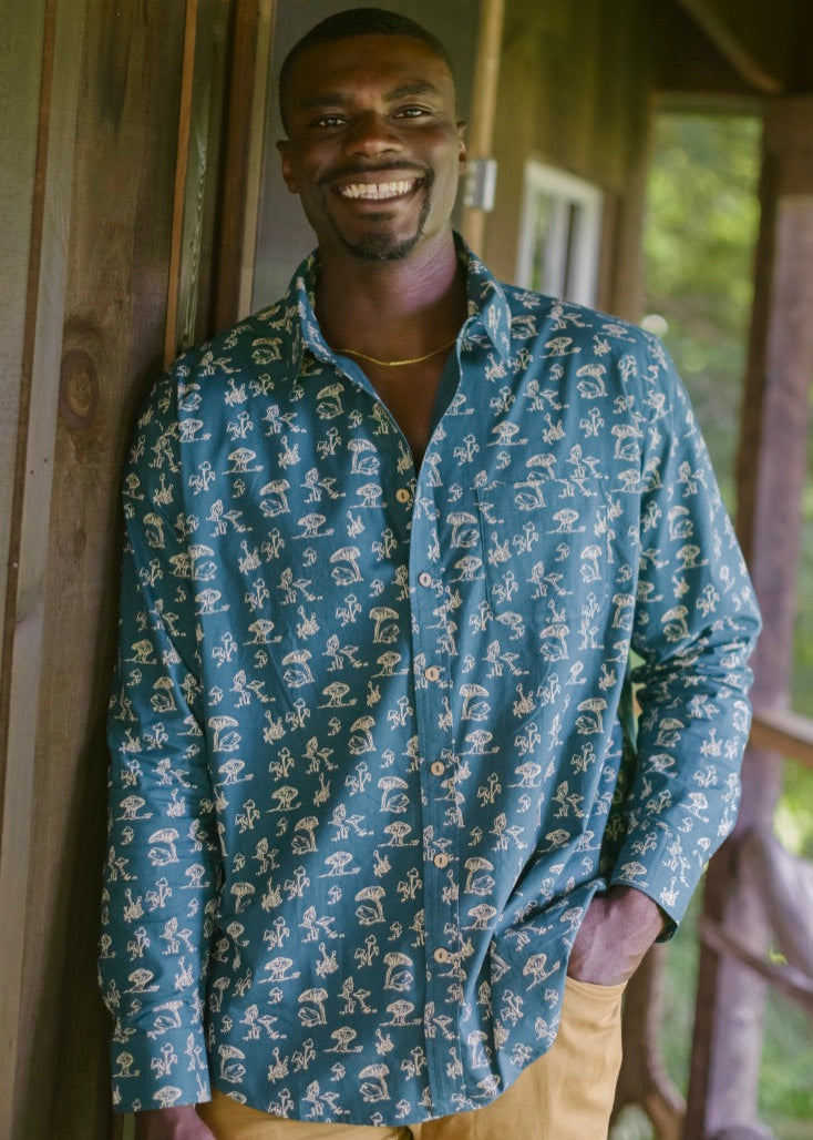 Mushrooms & Toads Long Sleeve Shirt