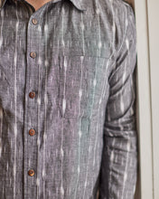 Load image into Gallery viewer, Morning Fog Ikat Shirt
