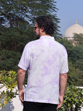 Load image into Gallery viewer, Purple Haze Tie Dye Short Sleeve Shirt
