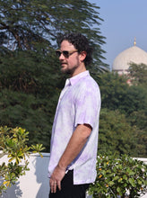 Load image into Gallery viewer, Purple Haze Tie Dye Short Sleeve Shirt

