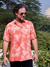 Load image into Gallery viewer, Coral Splash Tie Dye Shirt
