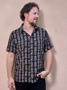 Night Vines Short Sleeve Shirt