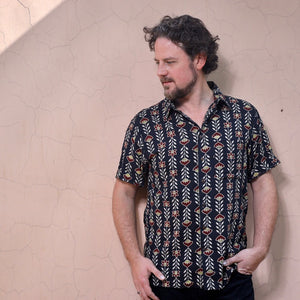 Night Vines Short Sleeve Shirt