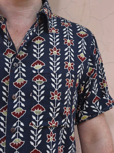 Night Vines Short Sleeve Shirt