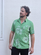Load image into Gallery viewer, Green Fields Aloha Shirt
