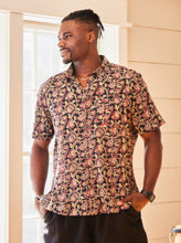 Load image into Gallery viewer, Night Bloom Short Sleeve Shirt
