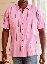 Load image into Gallery viewer, Good Times Short Sleeve Ikat Shirt
