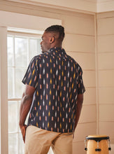 Load image into Gallery viewer, Street Life Short Sleeve Ikat Shirt
