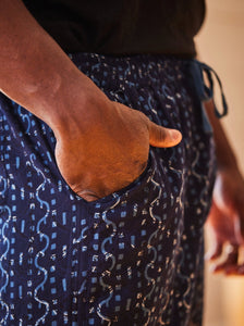 Flying Dragon Shorts (Indigo)
