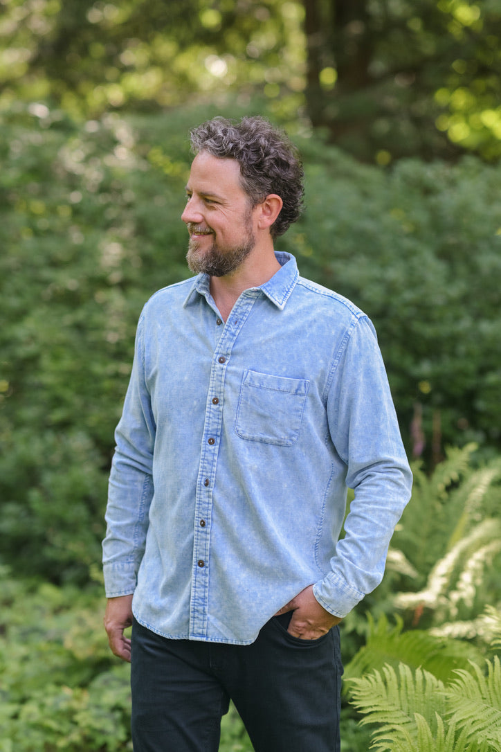 Cape Bretton Sky Corduroy Shirt