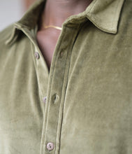 Load image into Gallery viewer, Shaken Not Stirred Velvet Shirt
