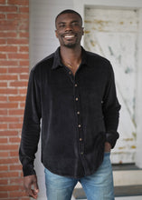 Load image into Gallery viewer, Midnight Velvet Shirt
