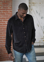 Load image into Gallery viewer, Midnight Velvet Shirt
