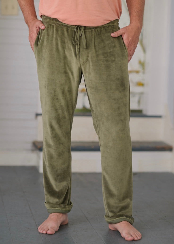 Shaken Not Stirred Velvet Pants