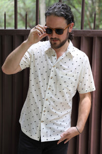 Pushkar Camel Fair (Ecru) Short Sleeve Shirt