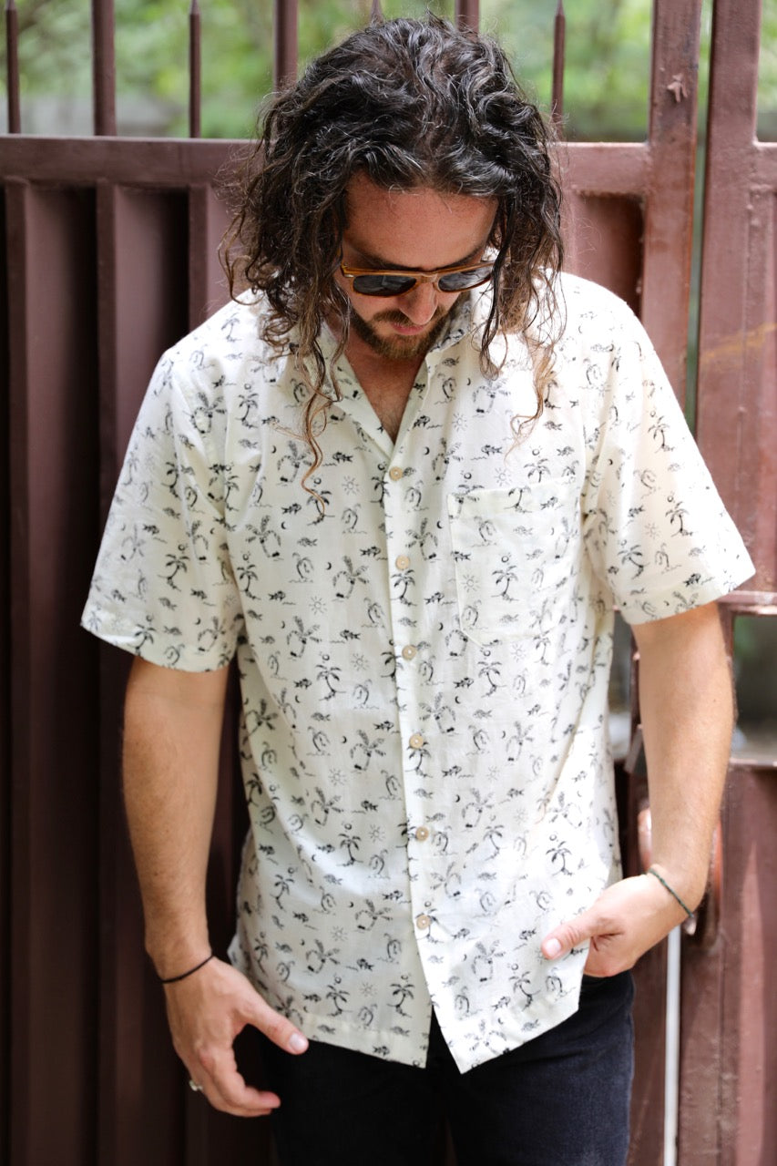 Bali Beach Short Sleeve Shirt