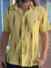 Load image into Gallery viewer, Summer Bliss Short Sleeve Ikat Shirt

