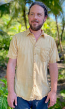 Load image into Gallery viewer, Safari Gold | Short Sleeve Button Up Shirt
